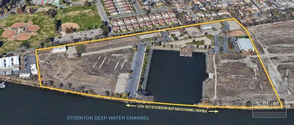 DOCK SLIP INDUSTRIAL WATERFRONT PROPERTY: 2894 Monte Diablo Ave, Stockton, CA 95203